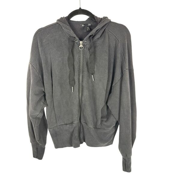 Athleta Black zip sweatshirt- size s - Picture 9 of 12